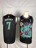 Nets 7 Kevin Durant Black Nike Swingman Jersey,baseball caps,new era cap wholesale,wholesale hats